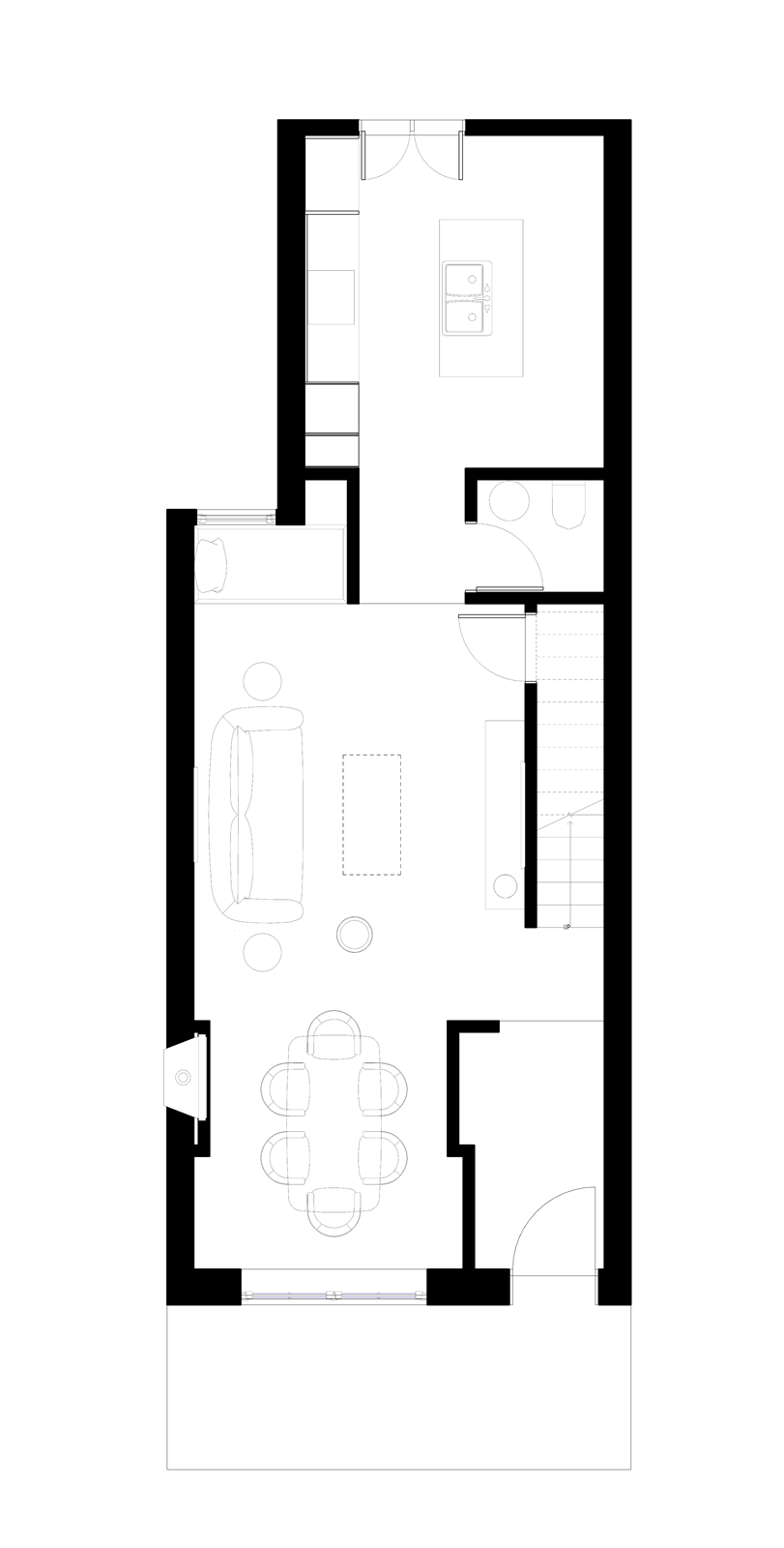 The Cozy Safe Place — Ground Floor Plan